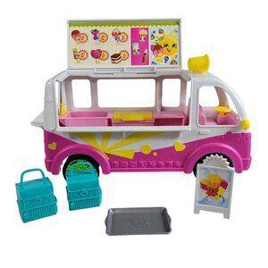 Shopkins Scoop Ice Cream Truck S3 Food Fair Tray 2 Cooler Bags Sign Retired 2015
